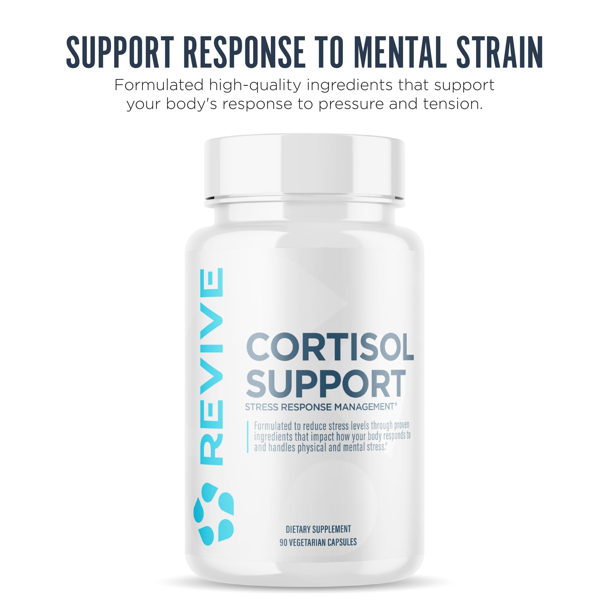 Revive MD Cortisol Manager – gélules véganes dans une routine quotidienne équilibrée