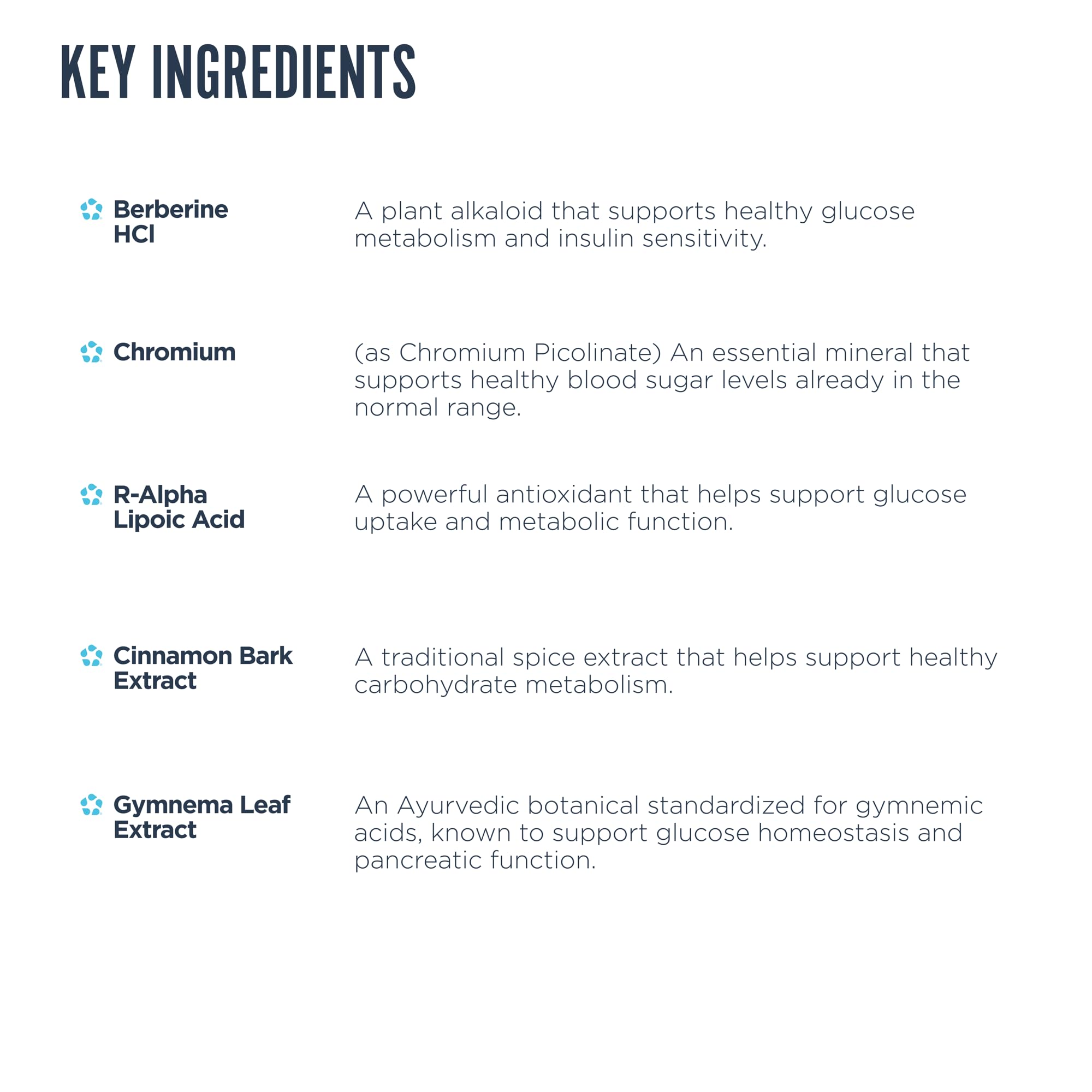 Extrait de Berberine dans Revive MD Glucose, choix naturel pour le métabolisme.