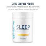Goût miel-citron de Revive MD, flacon pour une relaxation nocturne.