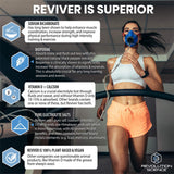 REVIVER électrolytes sans sucre, option hydratation sans calories pour le jeûne.