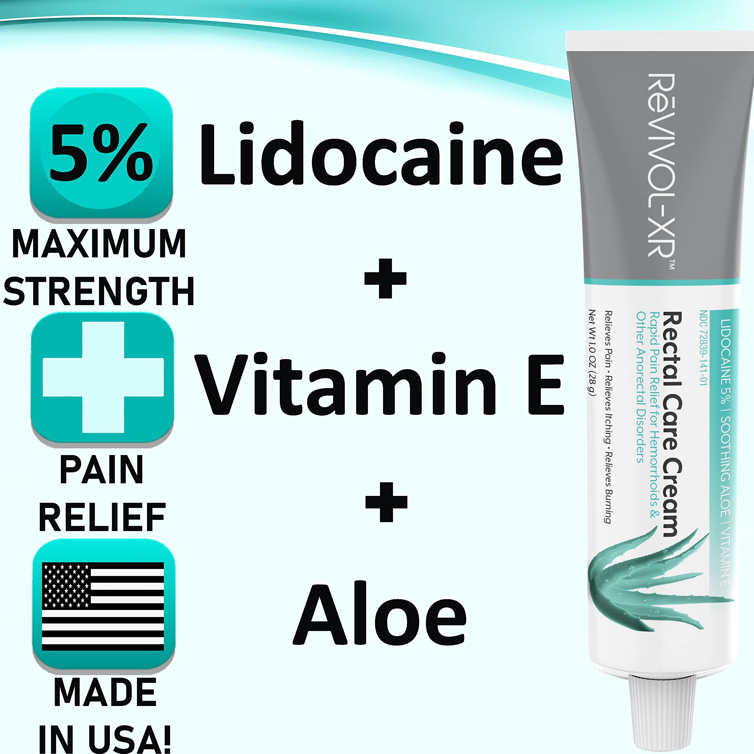 REVIVOL-XR Aloe Vera et vitamine E – apaisement ciblé des irritations externes.