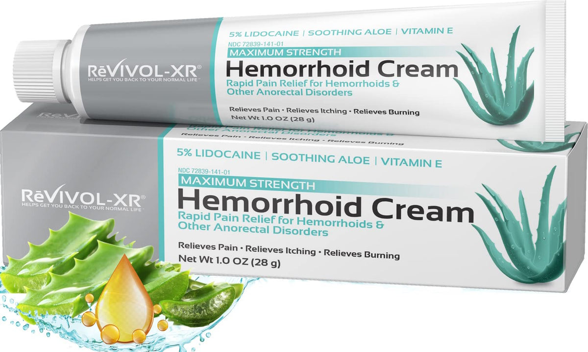 REVIVOL-XR crème lidocaïne 5% – soulagement rapide en usage externe.