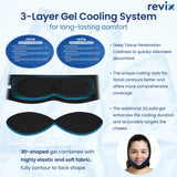 REVIX Attache velcro reglable, maintien confortable et personnalisé