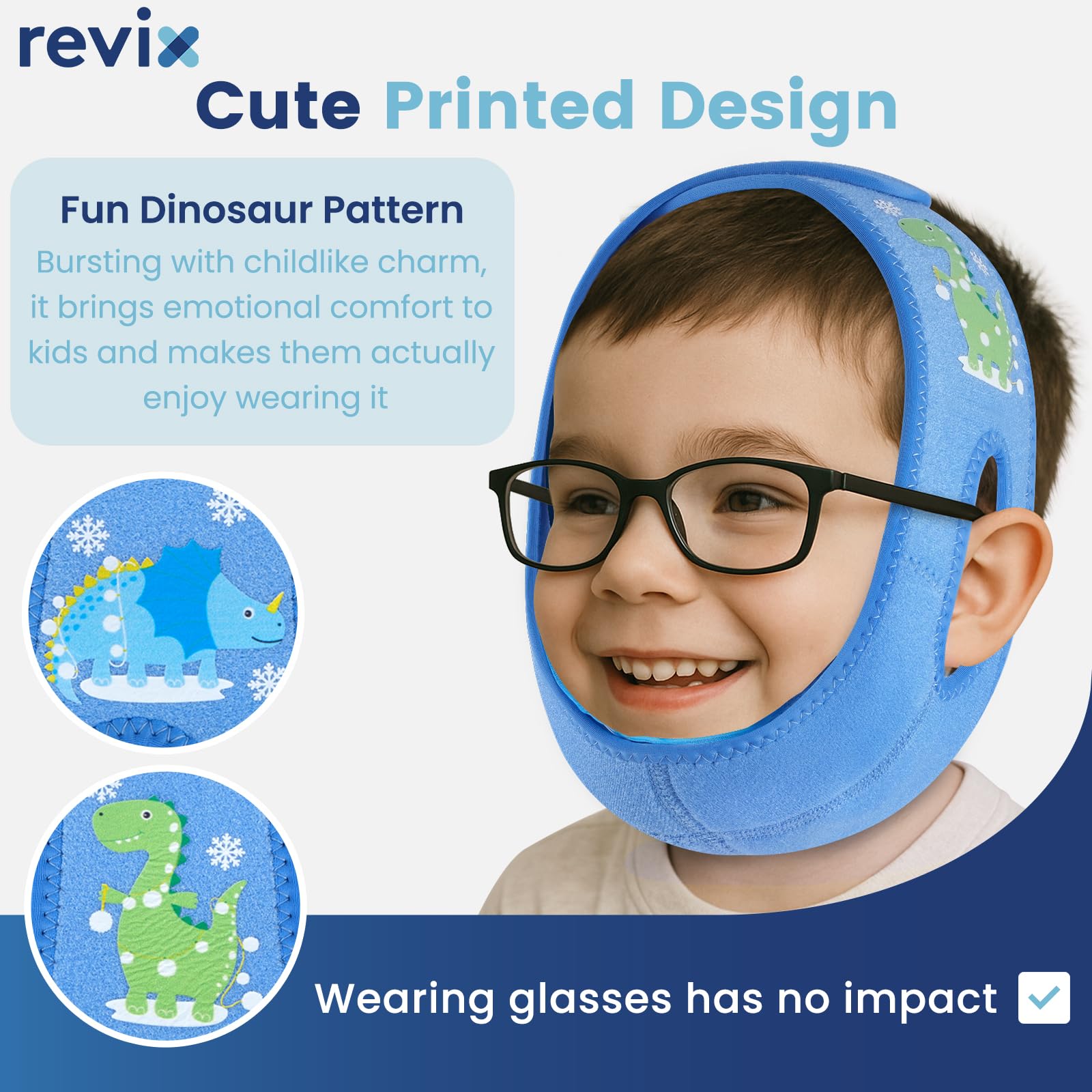 REVIX attache Velcro reglables – ajustement précis pour cibler les zones.