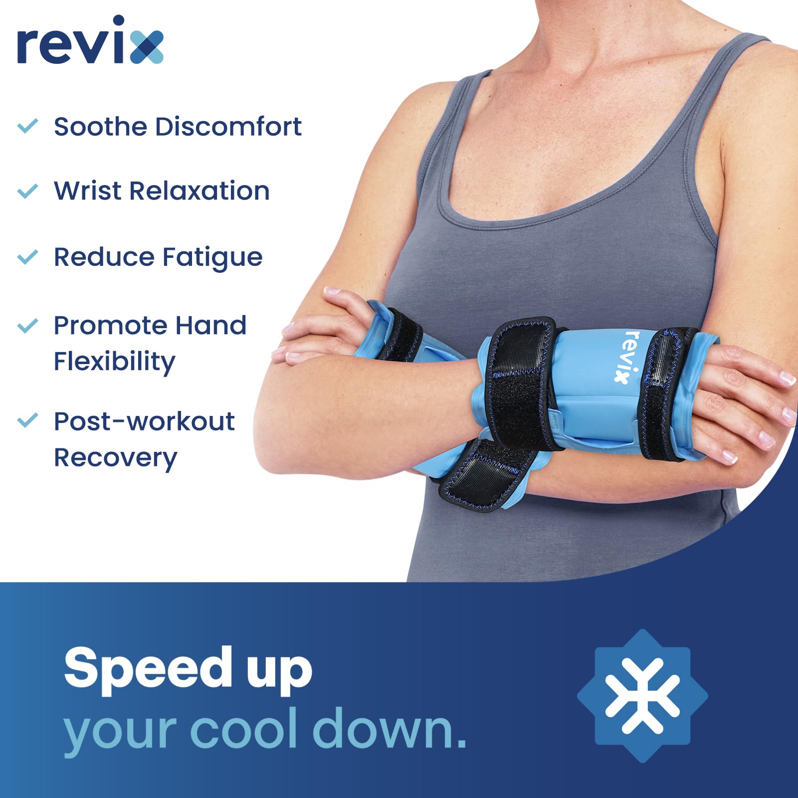 REVIX bandes neoprene poignet compression pour soutien et mobilité
