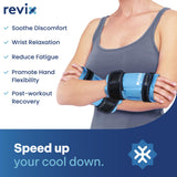 REVIX bandes neoprene poignet compression pour soutien et mobilité