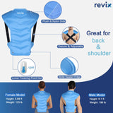 REVIX bords étanches et double couture prévient les fuites et garantit la durabilité.