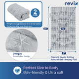 Graines de lin utilisées pour une chaleur durable et enveloppante.