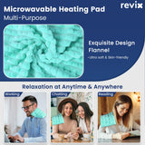 REVIX bouillotte flanelle douce, toucher agréable et chaleur.
