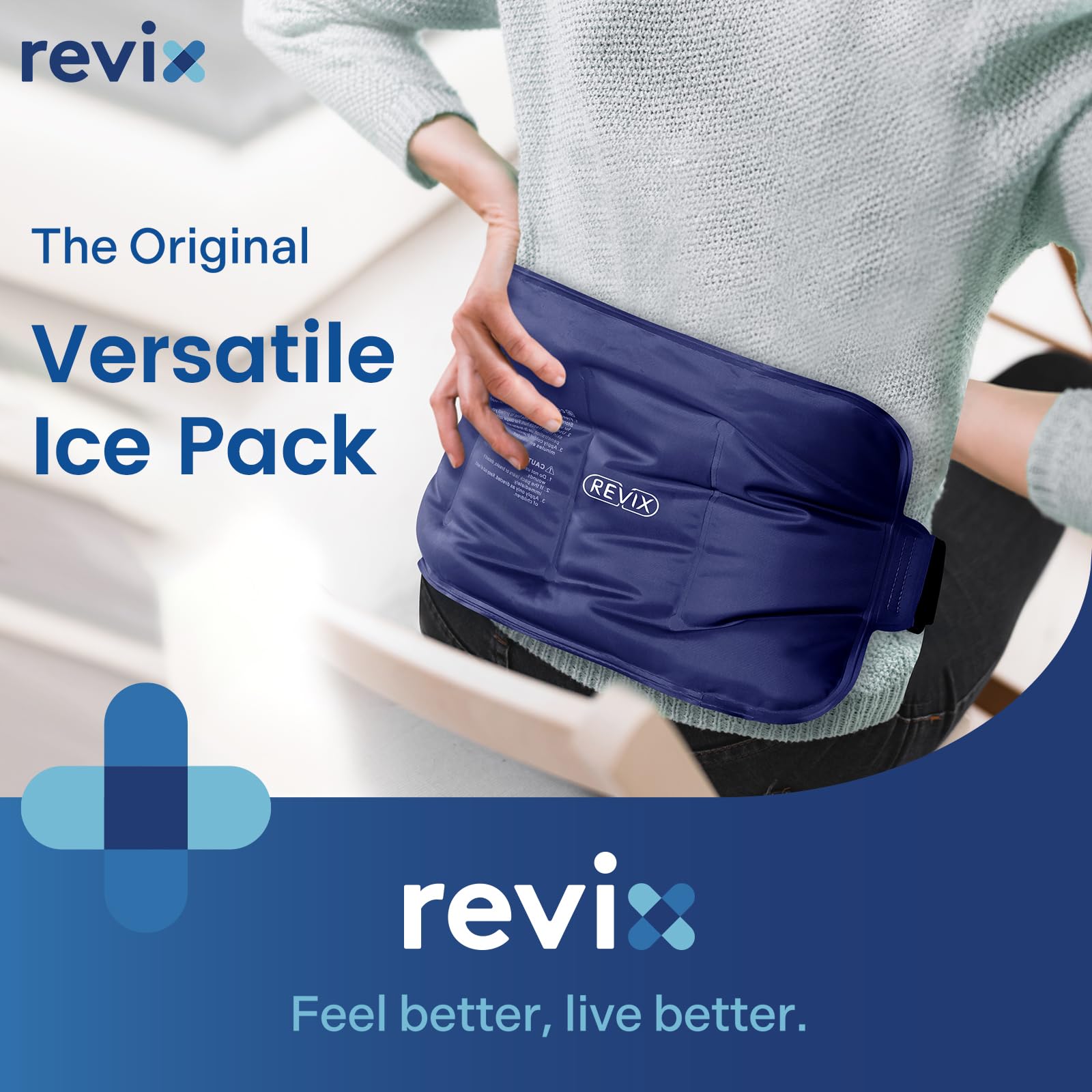 REVIX compresse froid mains libres sur l'épaule et le dos
