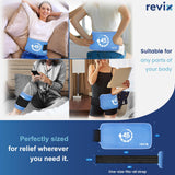REVIX confort-corps-moulant suit genou et dos.