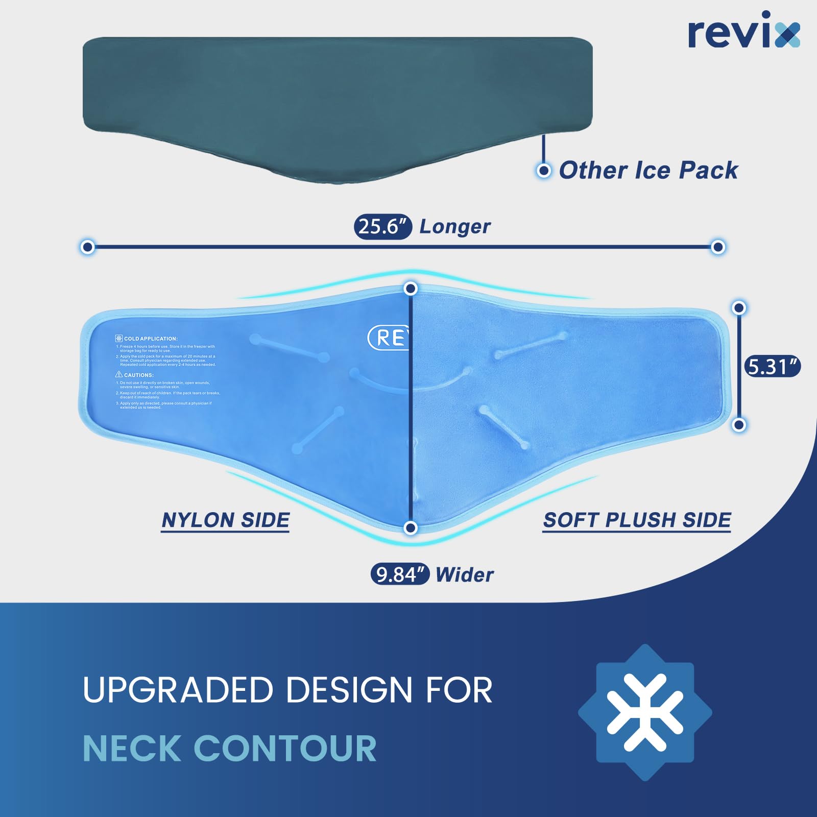 REVIX contour cou ajustement flexible et contact précis
