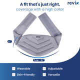 REVIX coussin-minky-doux offre chaleur douce et confort sur la peau