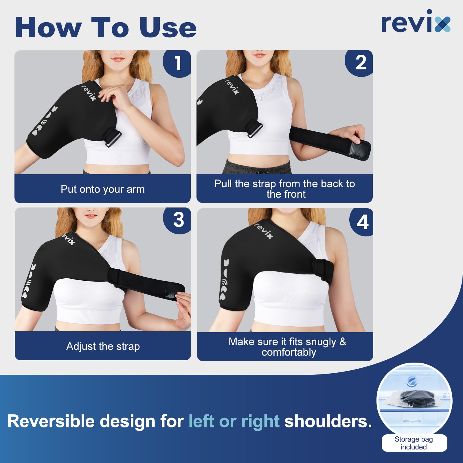 Revix coutures renforcées pour une durabilité au quotidien.