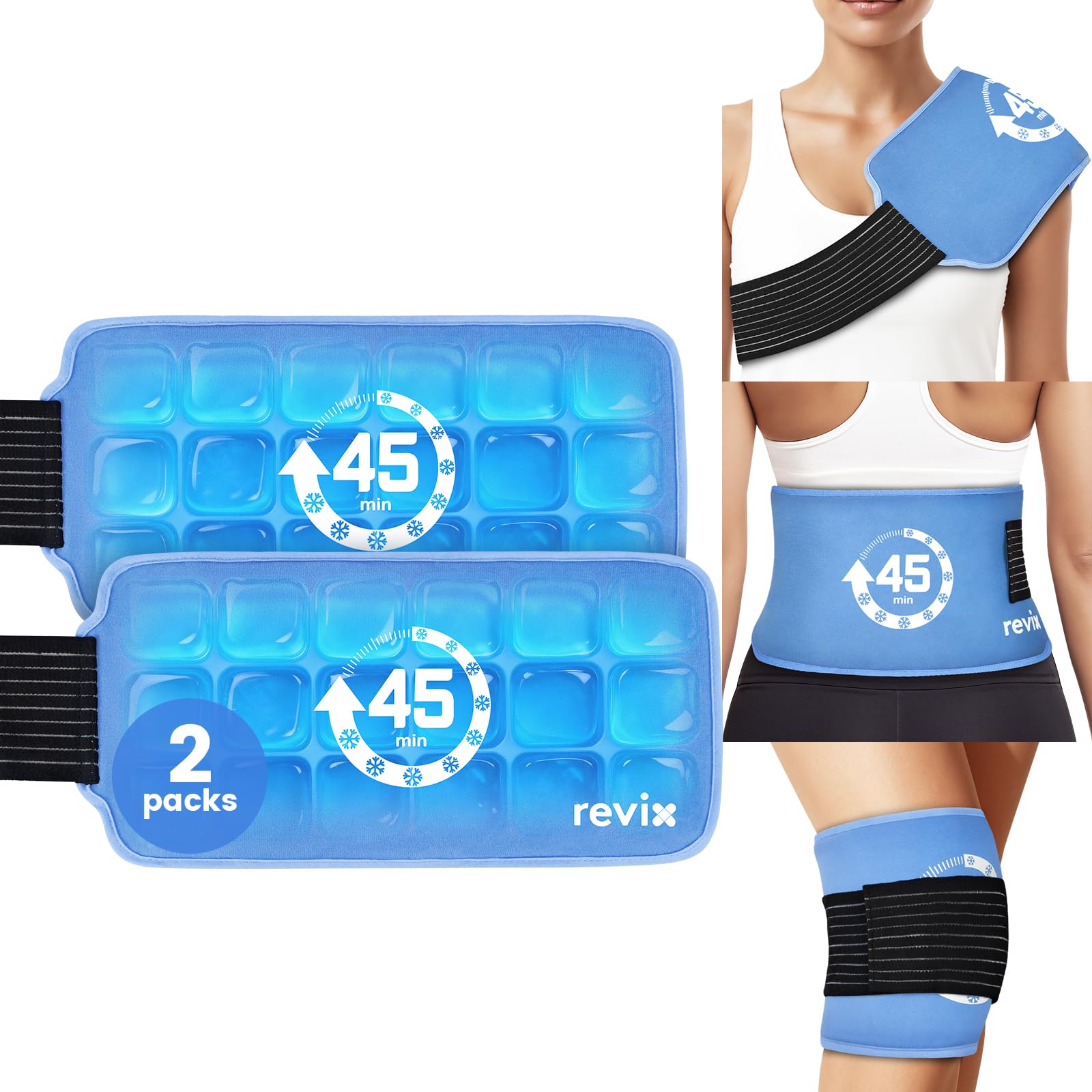 REVIX design-grille-glace: répartition uniforme du froid pour zones ciblées.