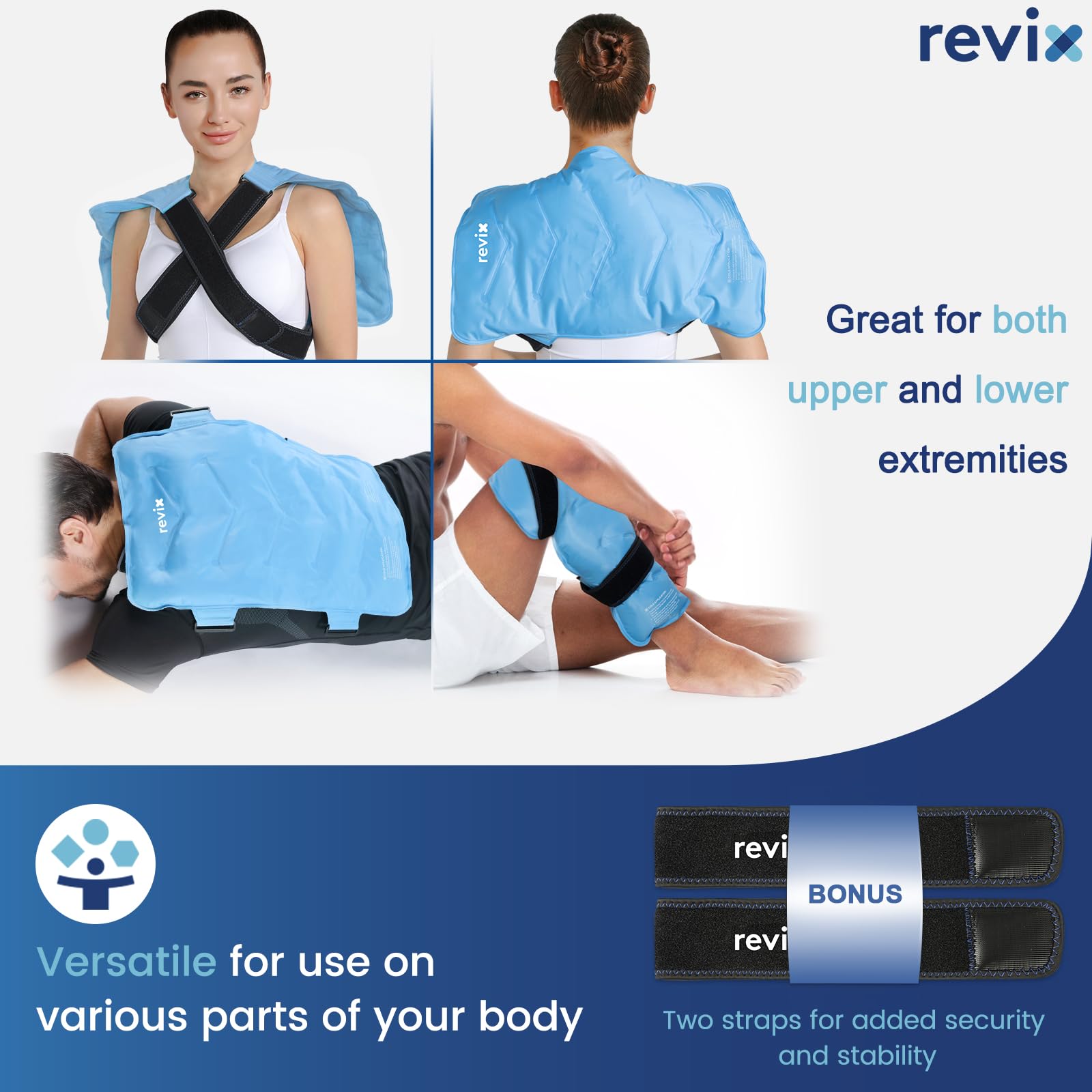 REVIX XXL côté nylon durable pour une fraîcheur prolongée