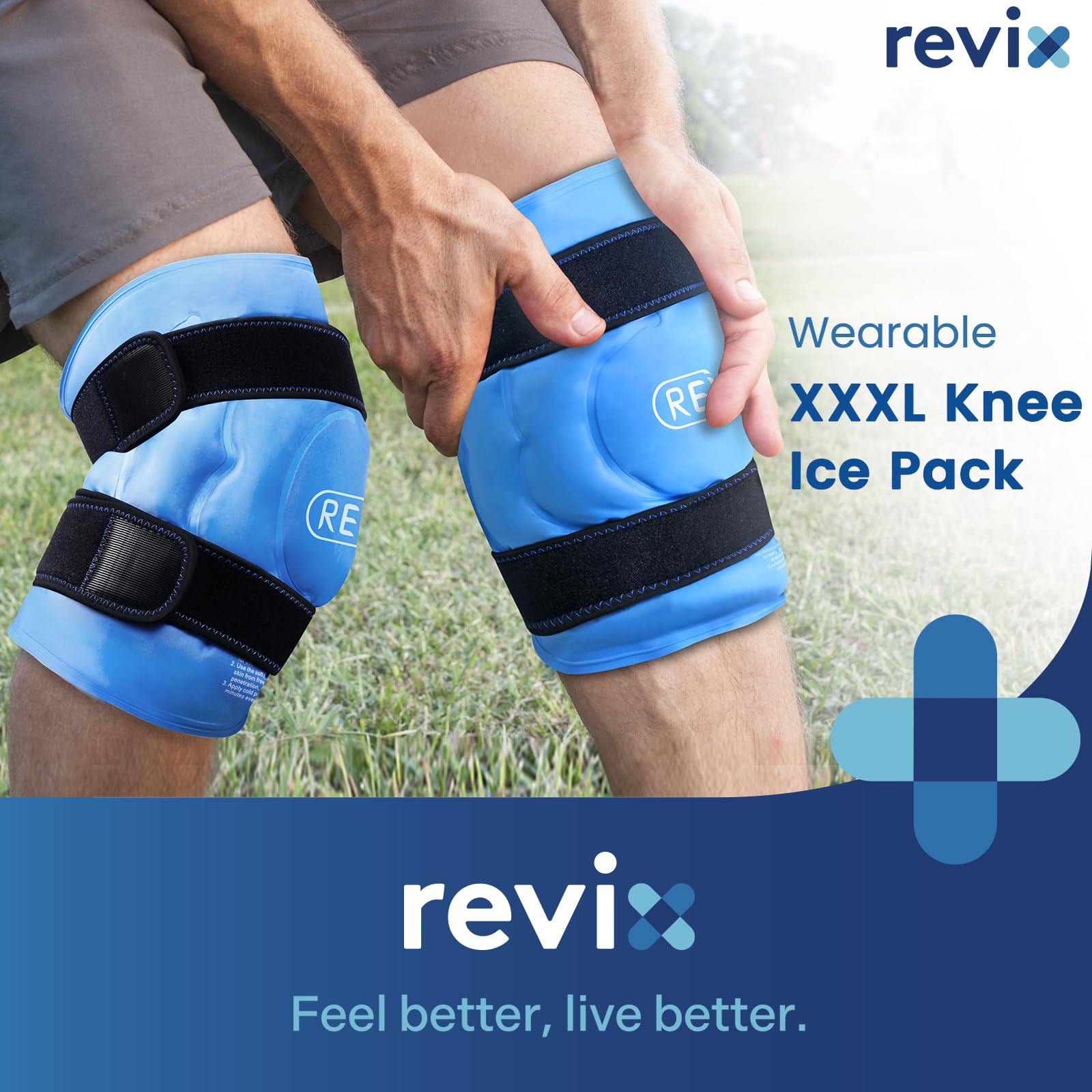 REVIX dos-glace-xxxl : soutien et refroidissement durable pour le dos.