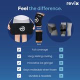 REVIX double-pack-genou, soins après activité faciles et efficaces.