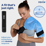 REVIX épaule glace mains libres – bougez librement pendant le refroidissement