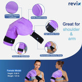 REVIX épaule: revêtement nylon durable prévient les fuites et facilite le nettoyage.
