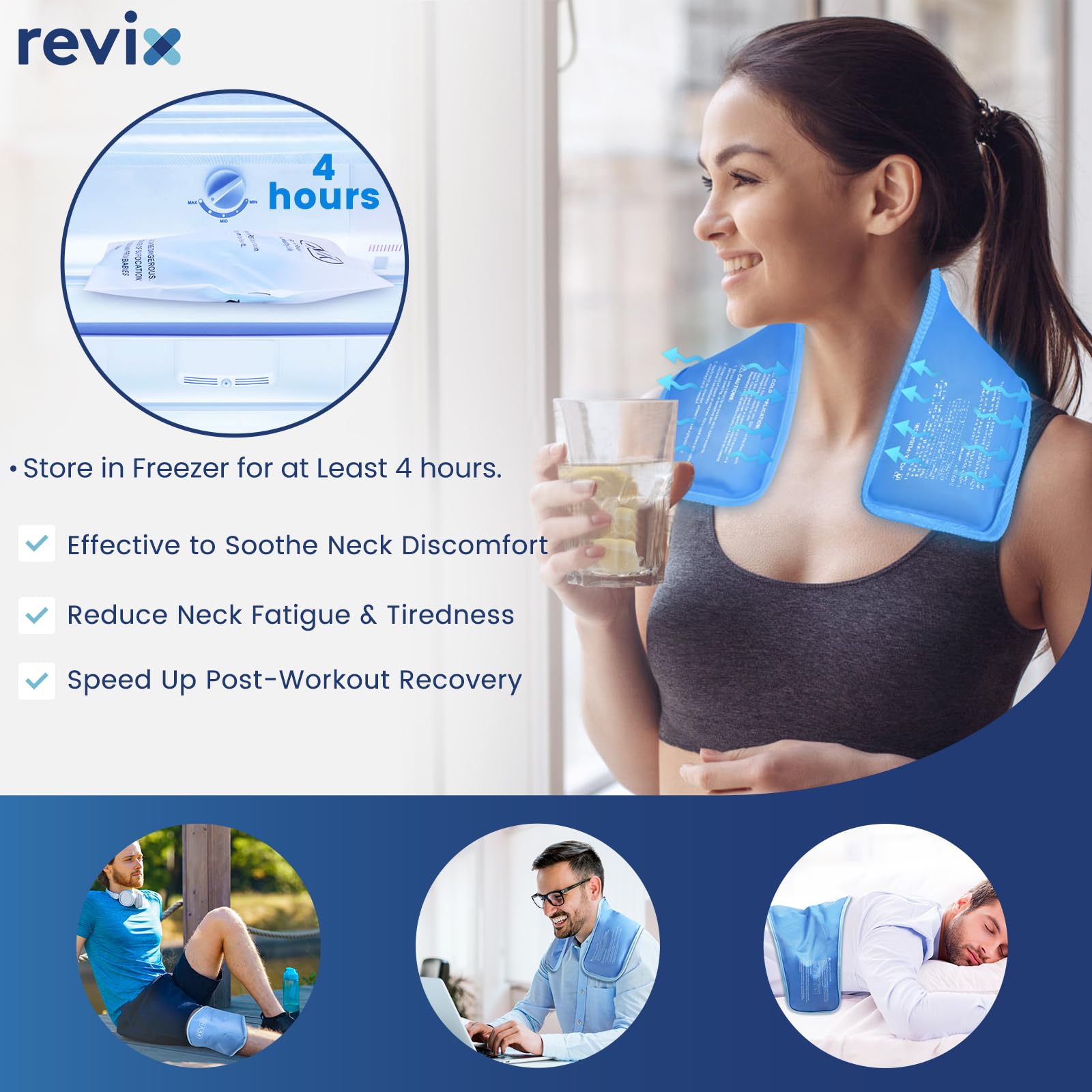 REVIX étui étanche inclus pour rangement sûr