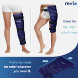 REVIX étui nylon durable, rangement et congélation facilités.