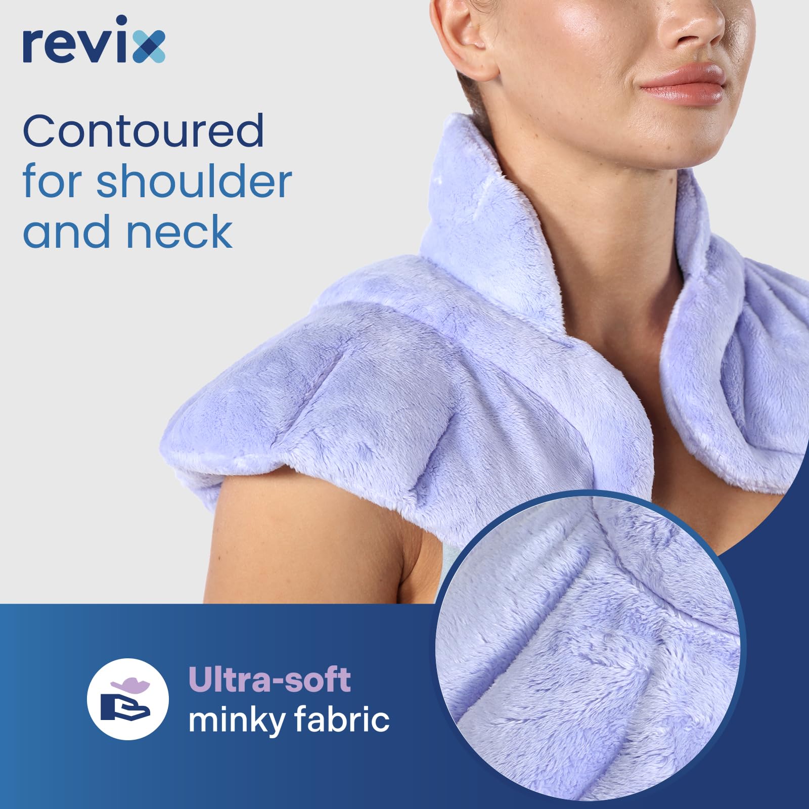 REVIX forme ergonomique pour le cou et les épaules offre soutien et confort
