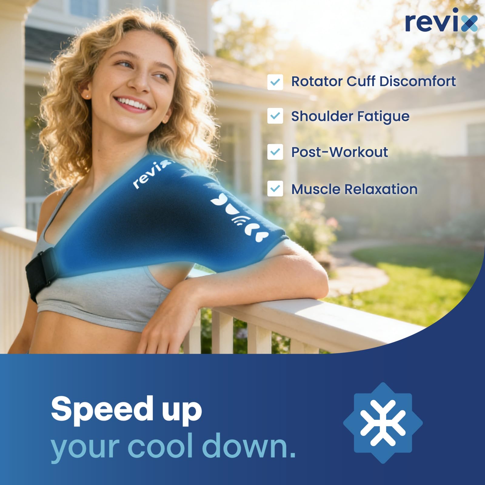 Revix gel flexible epaule: adaptation optimale à votre morphologie.