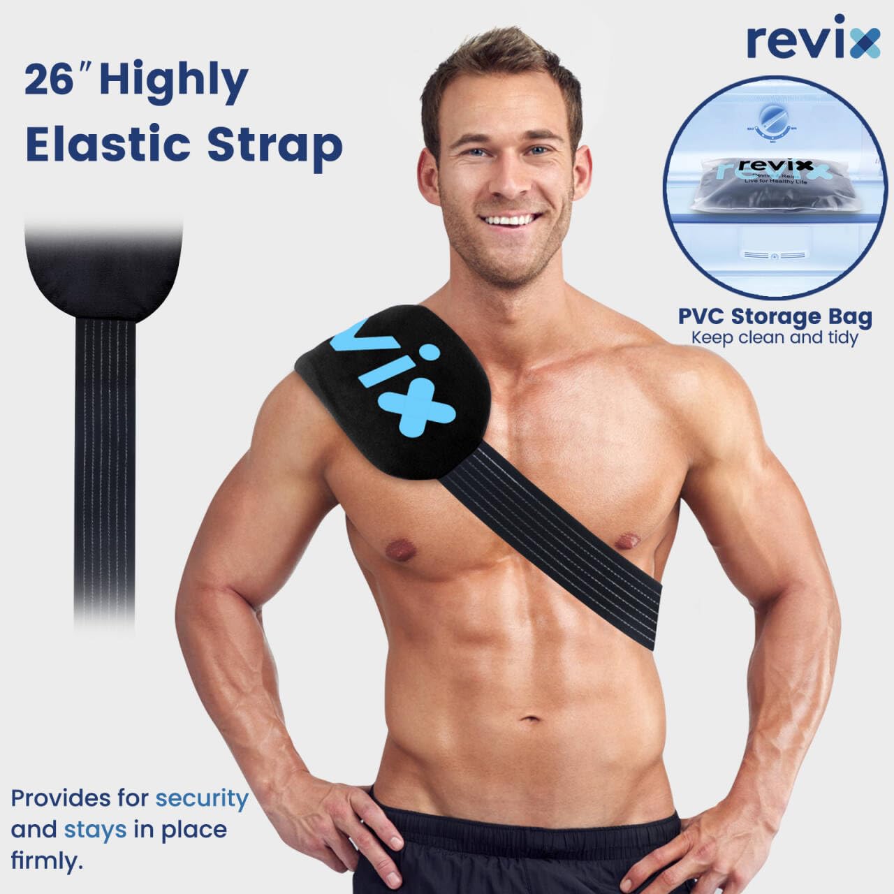 REVIX glace-cou : contact agréable et soulagement ciblé pour les tensions cervicales.