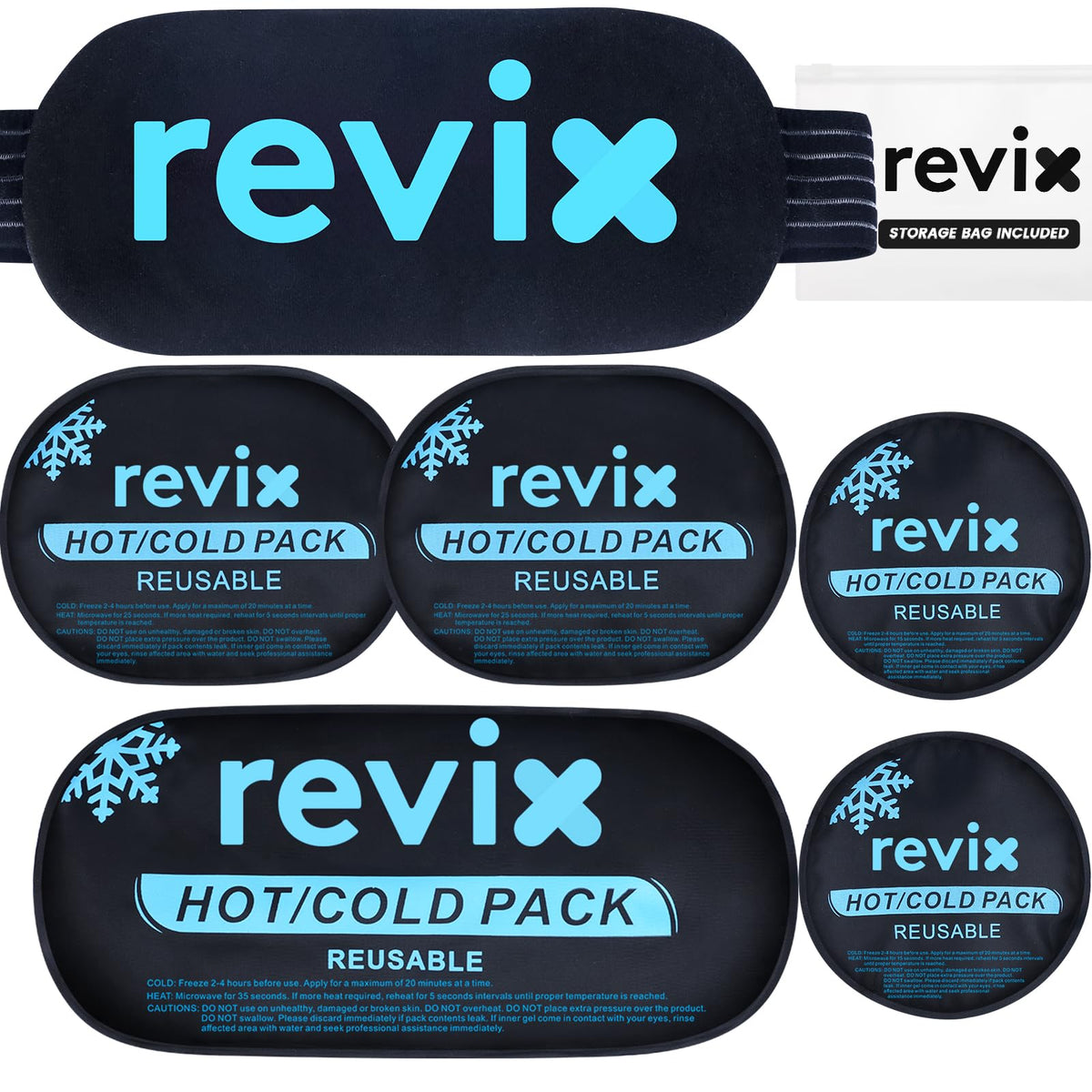 REVIX glace-dos : compressions souples et adaptables pour un soutien ciblé après l’effort.