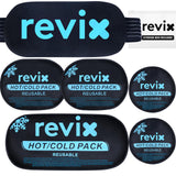 REVIX glace-dos : compressions souples et adaptables pour un soutien ciblé après l’effort.