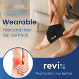 REVIX gel-glace-flexible-talons: gel qui reste souple pour un traitement confortable.