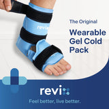 REVIX gel glace pliable après congélation, mouvement libre et compression ciblée
