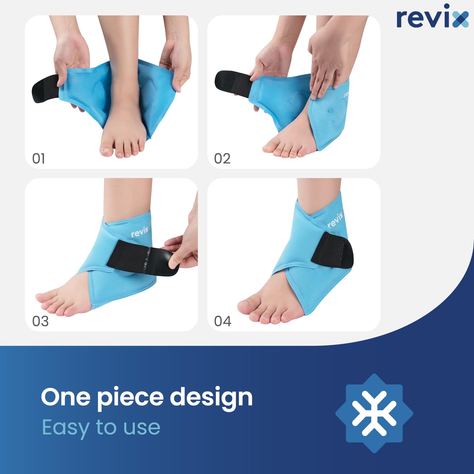 REVIX gel-integre-retention assure une distribution homogène du froid.