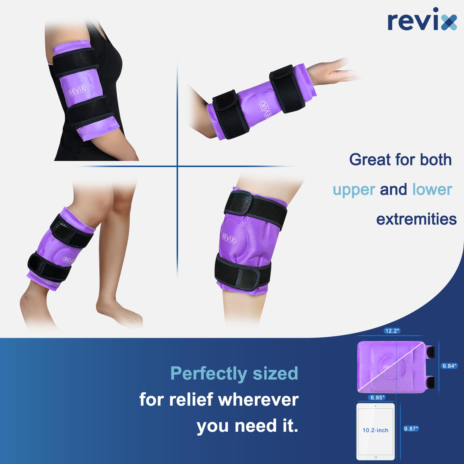 Gel à basse température dans REVIX reste souple pour un refroidissement uniforme