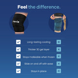 REVIX genou taille XL – ajustement personnalisé pour une couverture complète