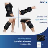 REVIX usages multiples s’applique sur coude, poignet ou mollet.