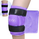REVIX Genou XL : couverture glace complète pour un confort accru.