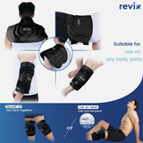 REVIX genou XXXL : couture double anti-fuite pour une utilisation propre.