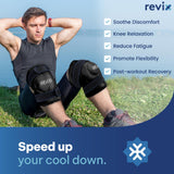 REVIX genou XXXL : polyvalence pour d'autres articulations comme coude et cheville.