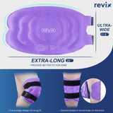 REVIX Genou XXXL possède une coque nylon extérieure pour une sensation froide durable.