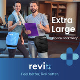 REVIX glace-hanche nylon terry face pour contact doux après le froid.