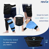 REVIX ensemble compression bandes pour soutenir la hanche pendant l’utilisation.