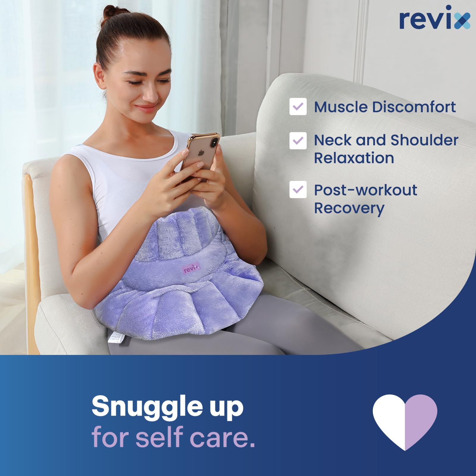REVIX housse Minky douce assure douceur et durabilité lors des utilisations