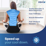 REVIX nylon extérieur robuste facilite le rangement et le nettoyage.