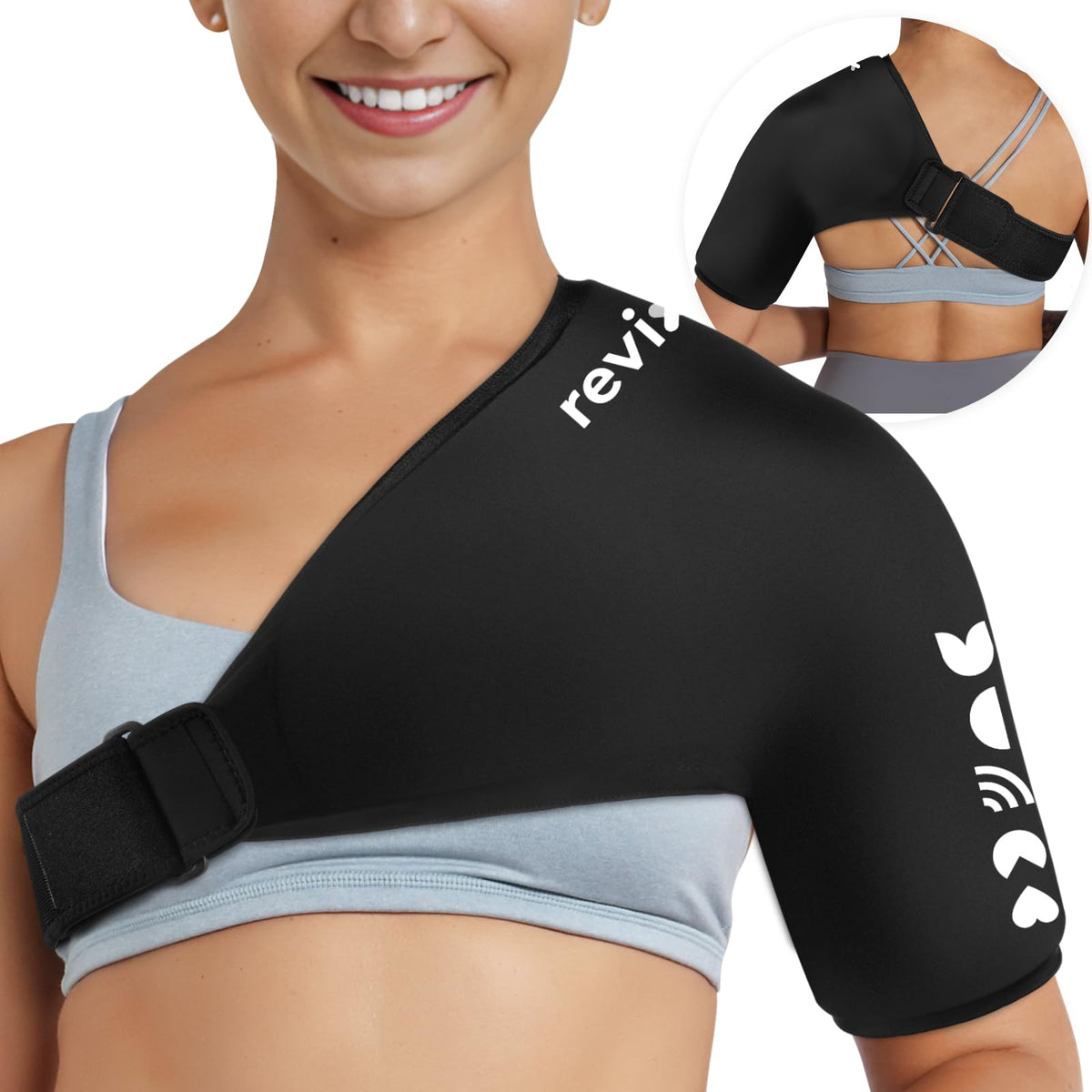 Revix pack gel epaule: refroidissement ciblé et confort durable.