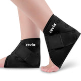 Packs REVIX pour cheville ergonomique offrant un refroidissement ciblé et confortable.