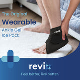 Pack REVIX glace cheville flexible qui conserve sa souplesse après congélation.
