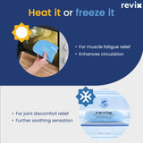 REVIX poche interchangeable: permet de changer rapidement entre chaud et froid.