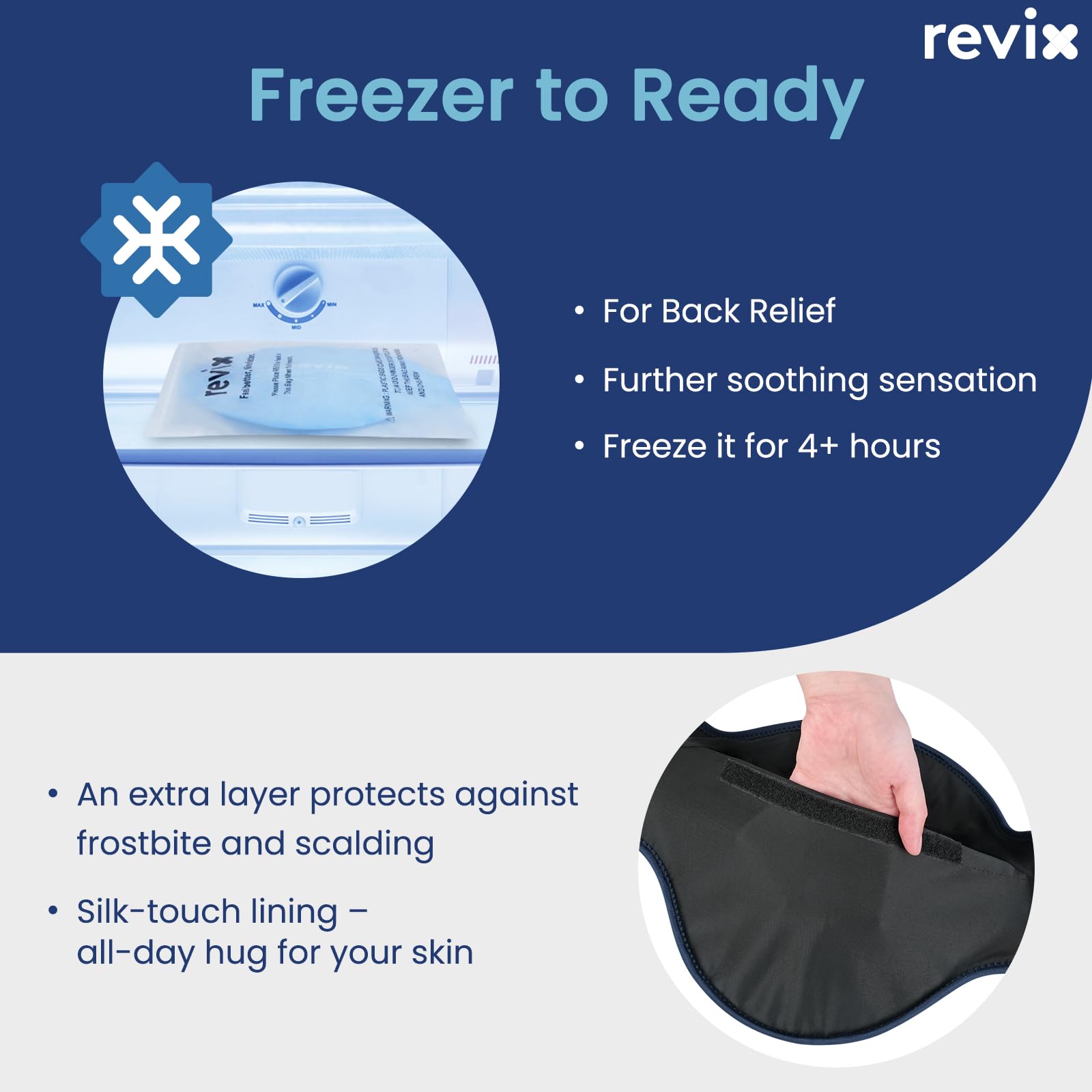 REVIX soulagement musculaire potentiel grâce au froid ciblé